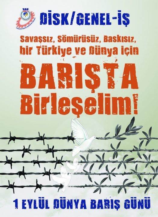 1 Eylül Dünya Barış Günü