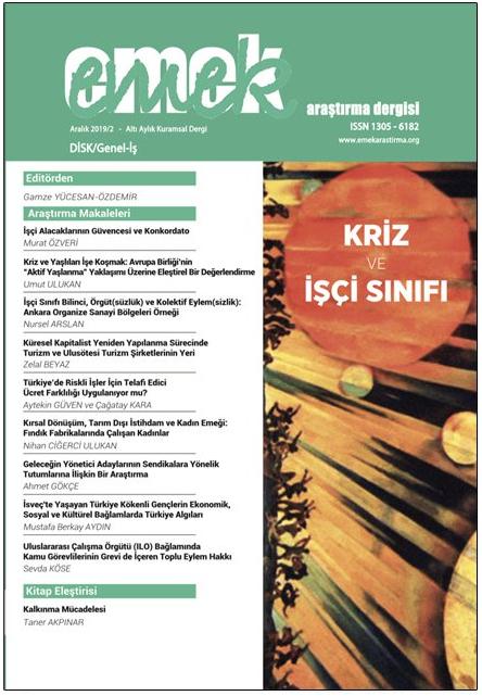 Kriz ve İşçi Sınıfı
