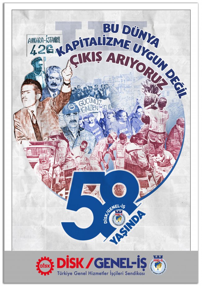 DİSK/Genel-İş 58 Yaşında