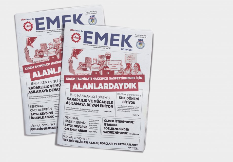 EMEK Gazetesi'nin 166. Sayısı